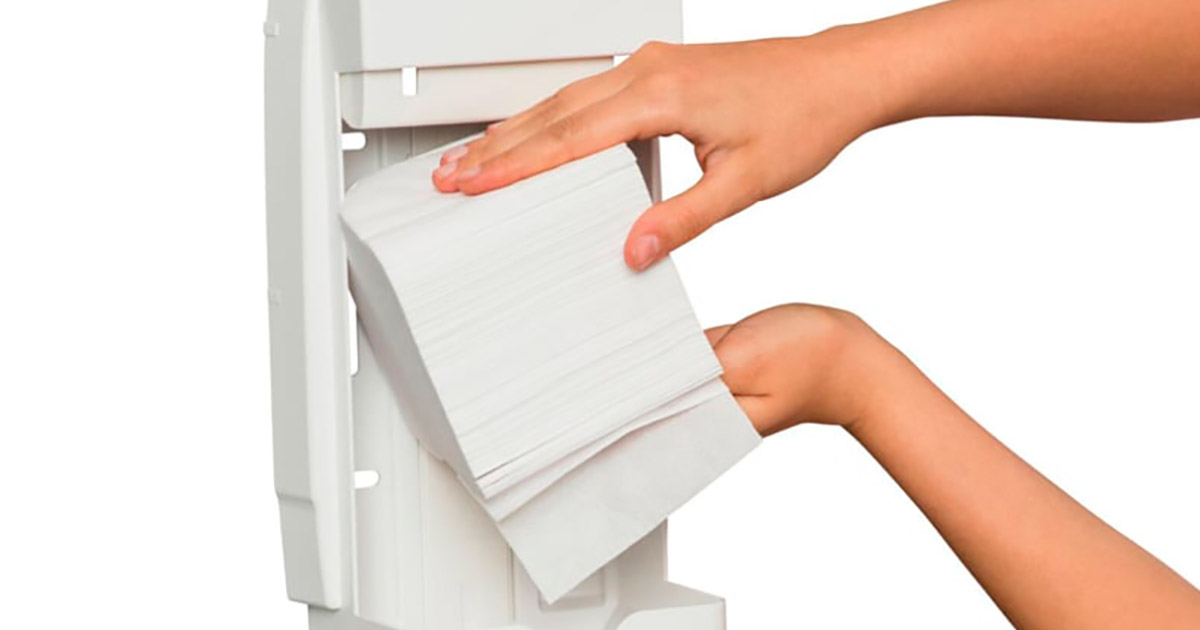 Qual a função do papel higiênico interfolhado?