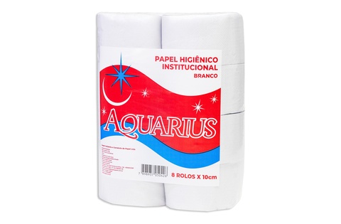 Papel Higiênico Aquarius Branco 250m Código 10004