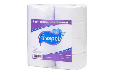 Papel Higiênico Celulose Extra Luxo 300m Código 10005