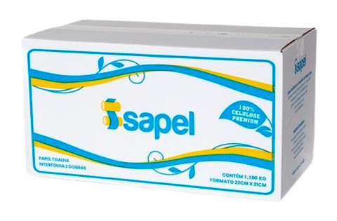 Papel Toalha Interfolha Celulose Premium Código 20070