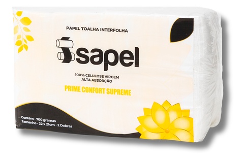 Papel Toalha Interfolha Prime Confort Supreme 700 gramas Código 20036