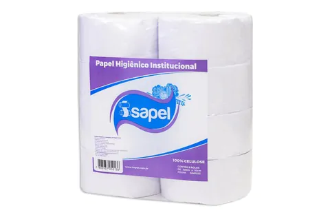 Papel Higiênico Celulose Extra Luxo 300m Código 10005