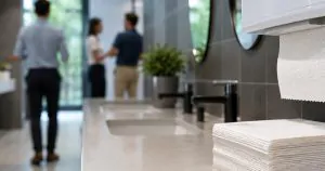 Como calcular consumo de papel toalha por pessoa?